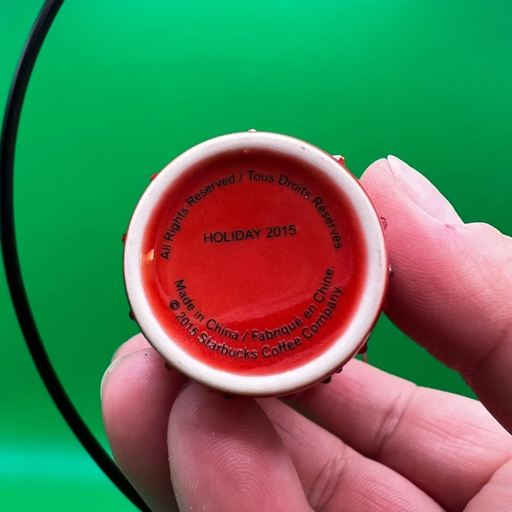 Starbucks Swarovski Christmas Ornament - 2015 - Picture 3 of 7